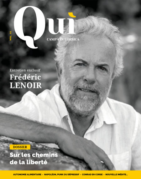 Couverture Quì magazine - Frédéric Lenoir